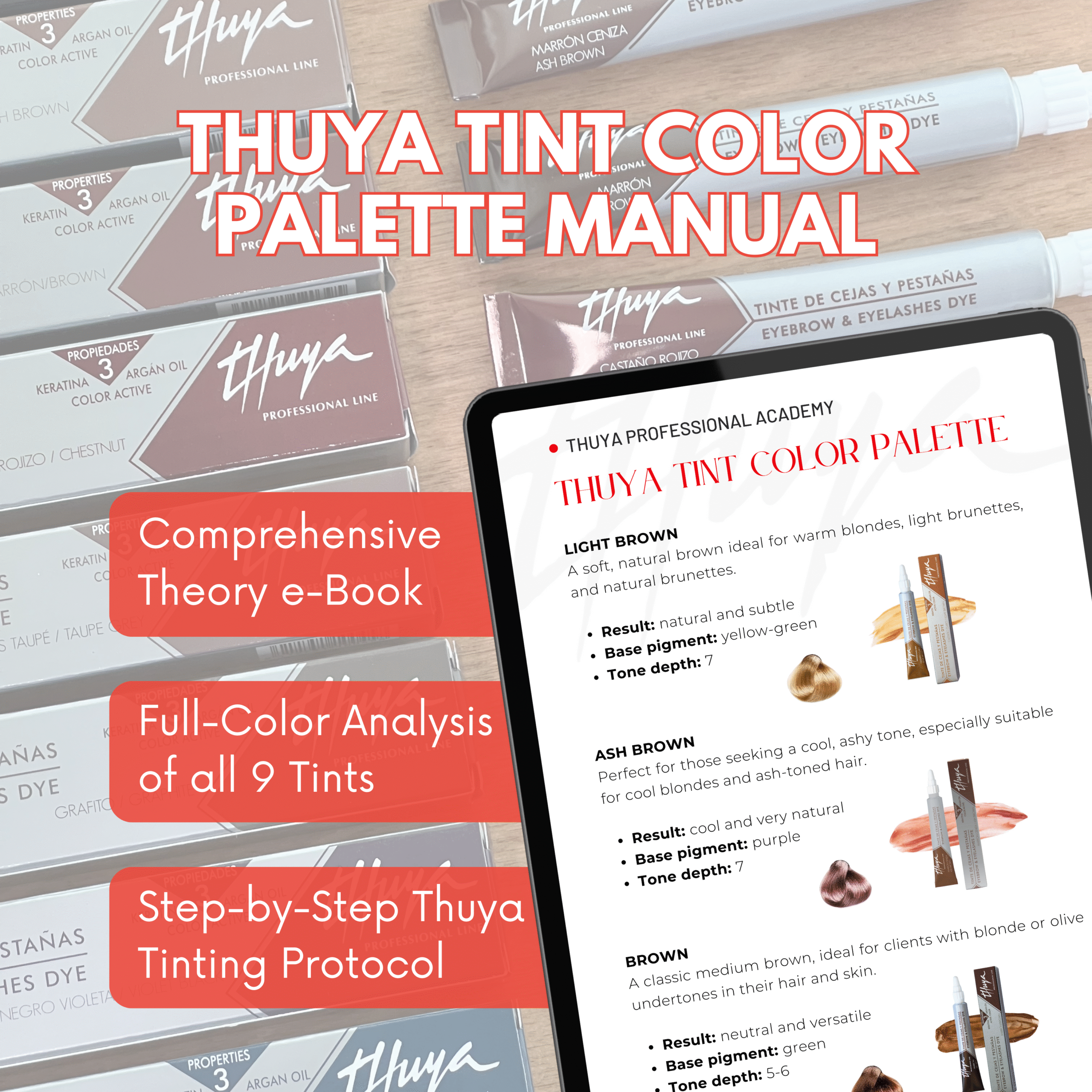 Thuya Tint Color Palette Manual