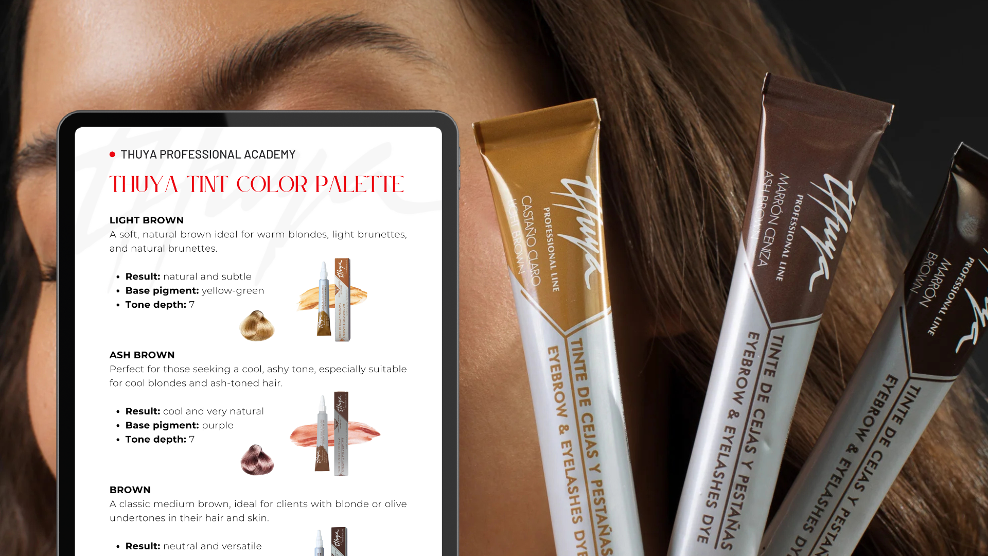 Thuya Tint Color Palette Manual