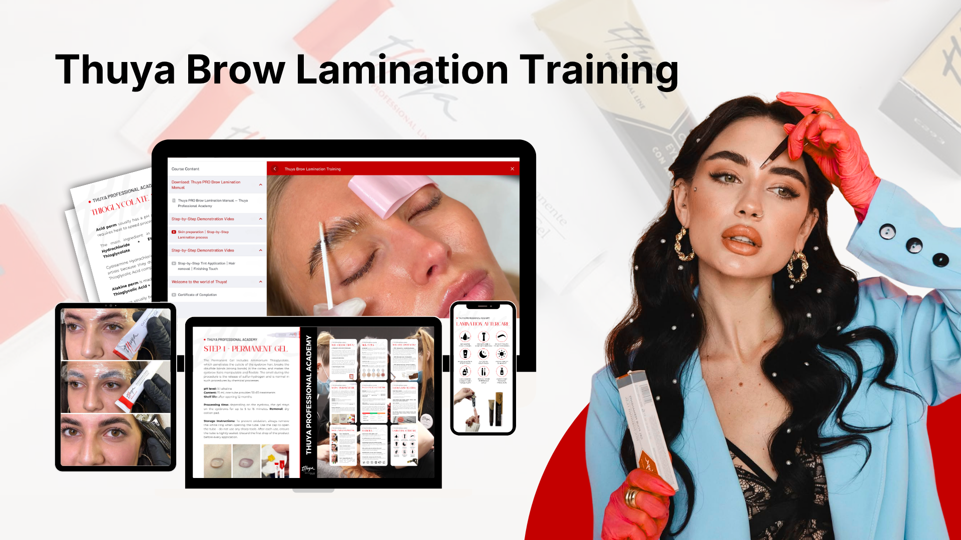 Thuya Brow Lamination Training
