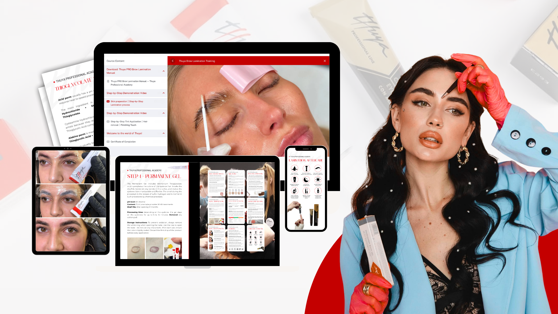Brow Lamination Training | Thuya Products